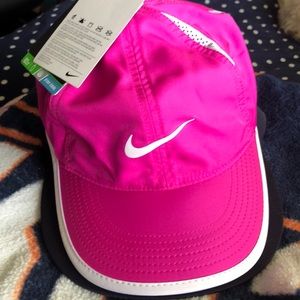Pink Nike tennis hat